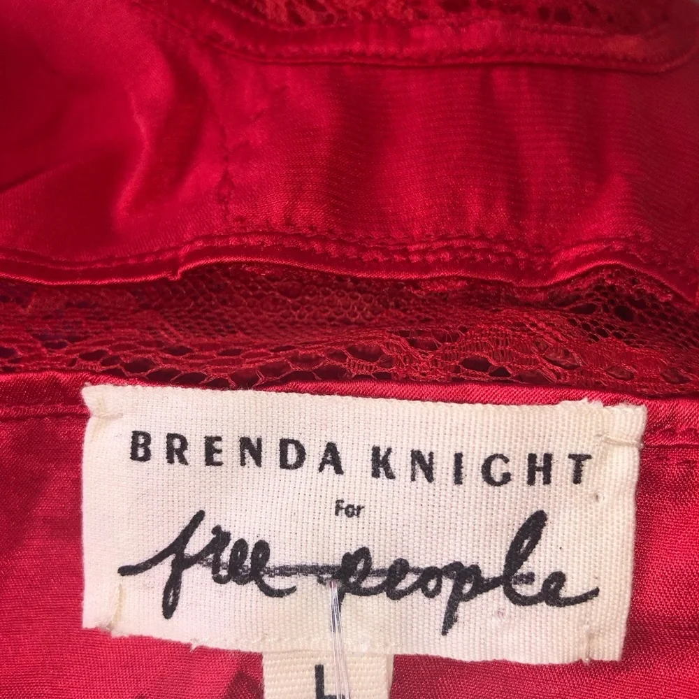 NWOT Valentine Vest tank top by Brenda Knight for Free People in size Large